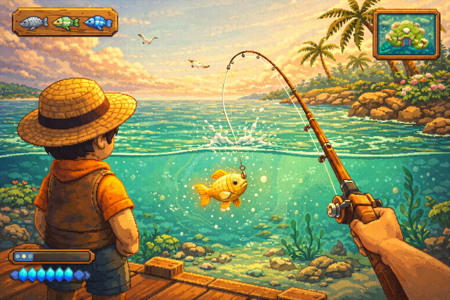 FISHLANDS Gameplay